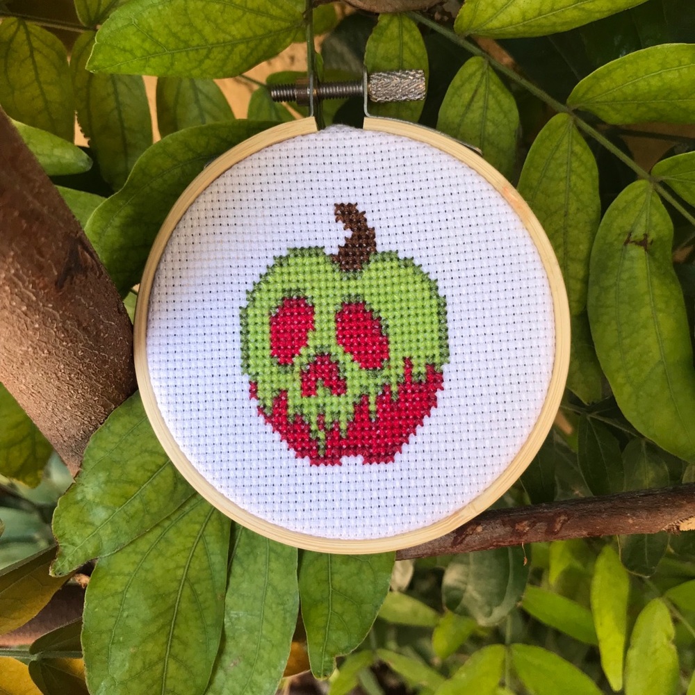 Poison Apple Cross Stitch